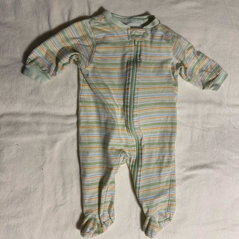 Striped Kids One‎ Piece Pajamas